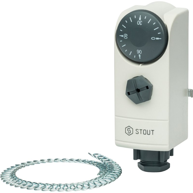 Термостат накладной WTC-ES STOUT STE0006000001 - Вид №3