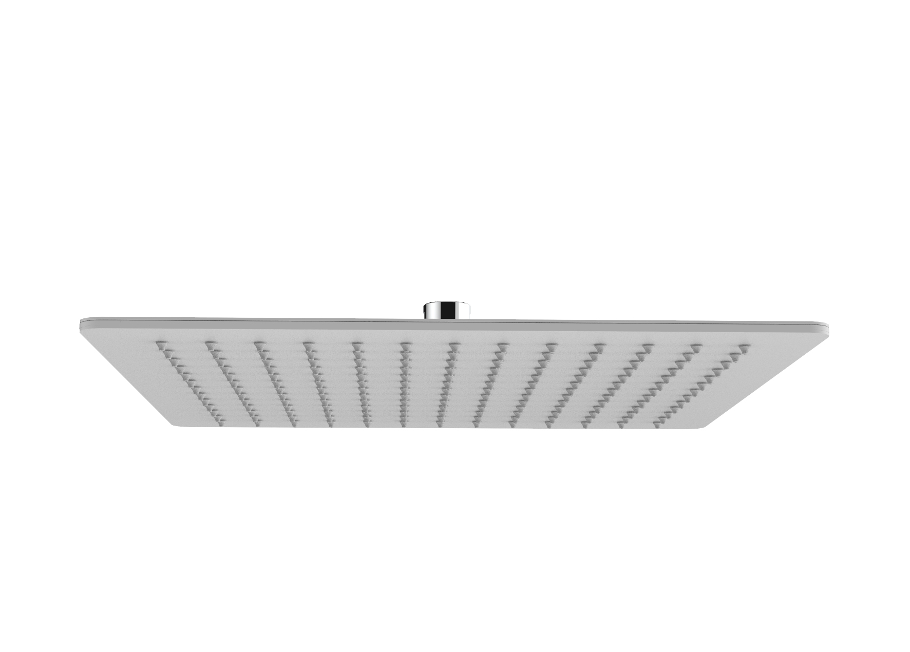 Graffio Квадратная стальная душевая лейка 300 x 300 мм выс. 4,5 мм. S4.5 Q  - Вид №2