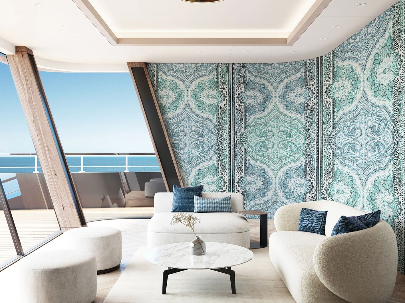 Классические обои ПВХ бесплатно, экологически чистые, моющиеся WallPepper ROMANTIC TOUCH ARCH-00094372