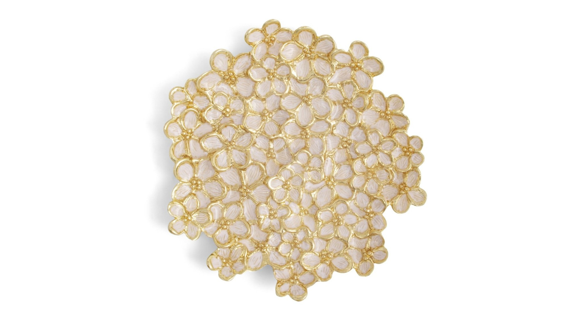 10650228 Michael Aram Мелочница Michael Aram Цветущая вишня 16см, латунь Латунь  - Вид №1