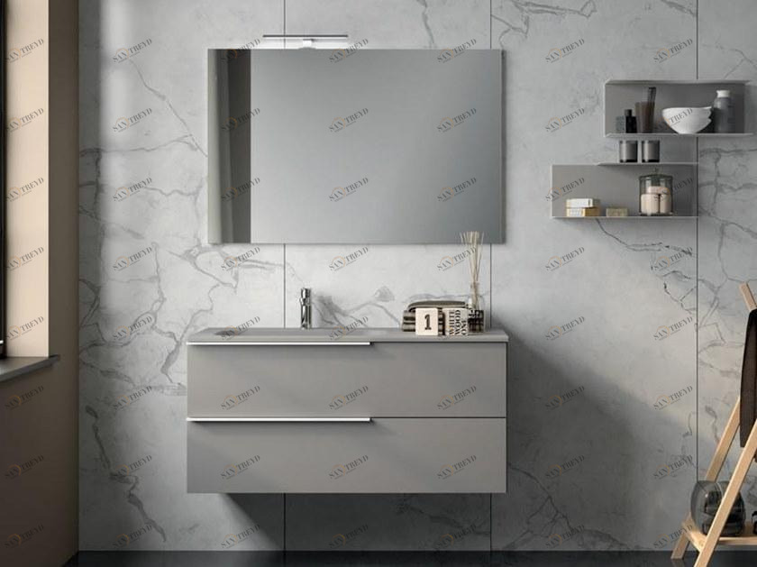 Mobiltesino Лаковая тумба под умывальник с ящиками Urban issue #2 sun-id-1478345