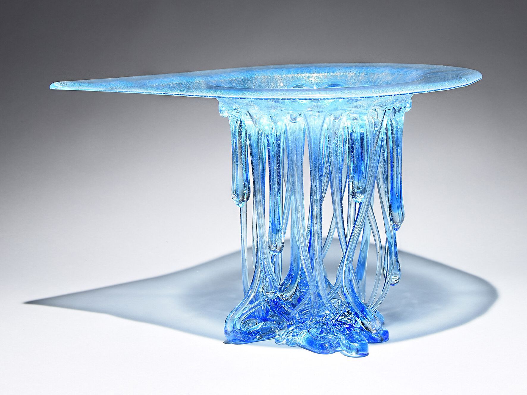 Стеклянная скульптура / центральный элемент Mosche Bianche Fluid Glass ARCH-00015067