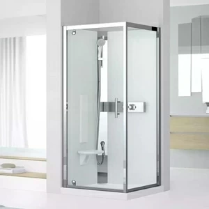 Novellini. Душевая кабина 80x80 GF80 STANDARD с низким душевым поддоном GLAX 3