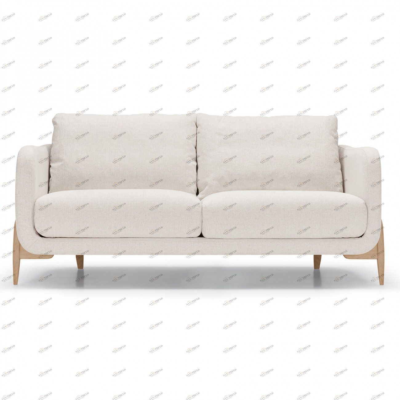 Диван Jenny двухместный прямой молочный SITS JENNY 192480 Молочный 