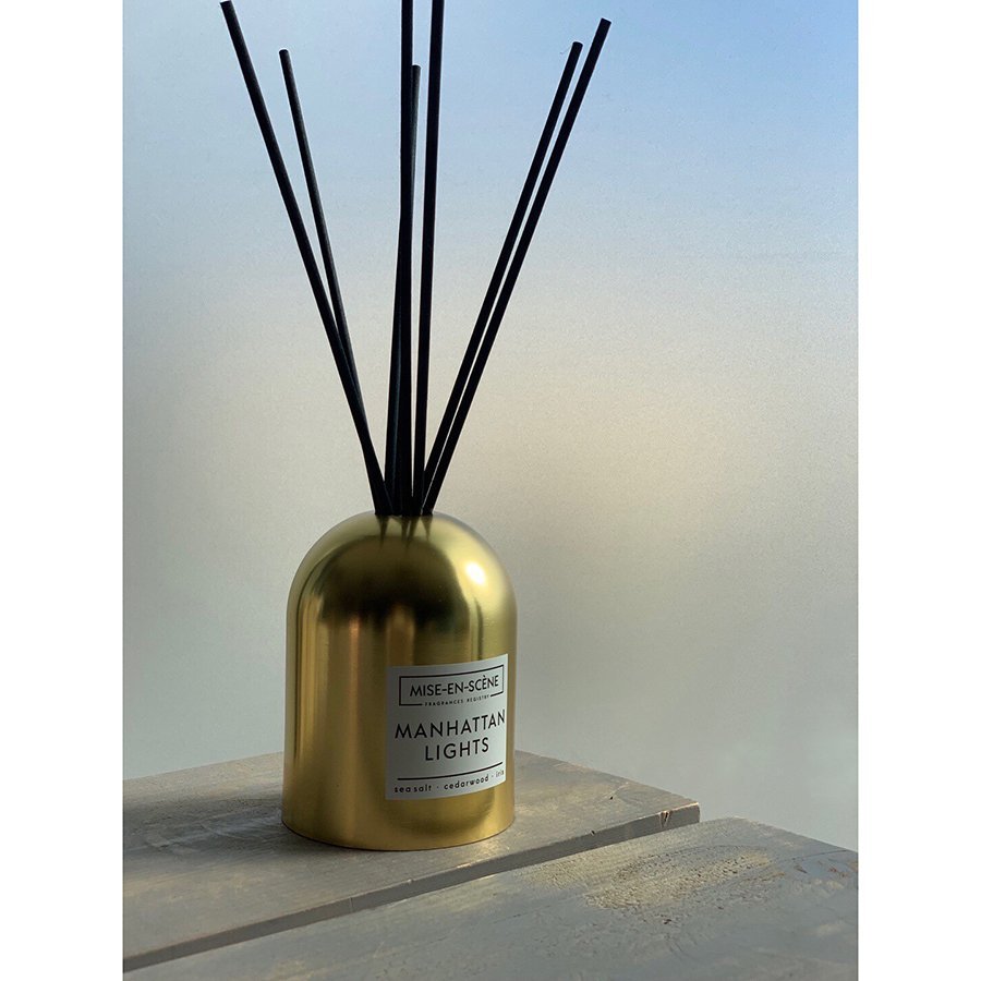 Диффузор ароматический Mise En Scene Manhattan Lights 200 мл AMBIENTAIR  00-3895020 Золото  - Вид №1