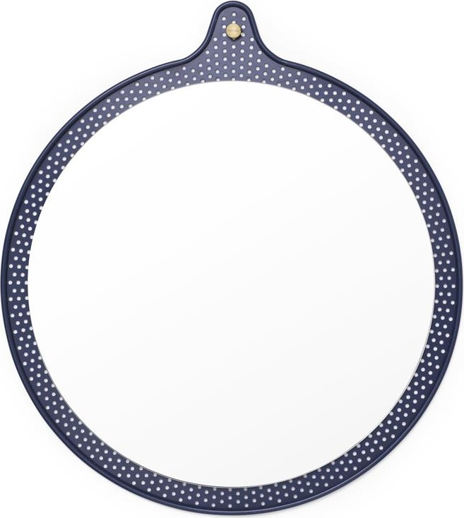 5000707 Зеркало для билетов маленькое Ø 45 см Dusk Blue Normann Copenhagen 