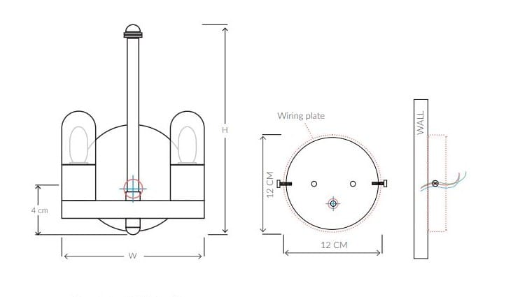 Металлический настенный светильник Abrissi Liberty ARCH-00087443 - Вид №6