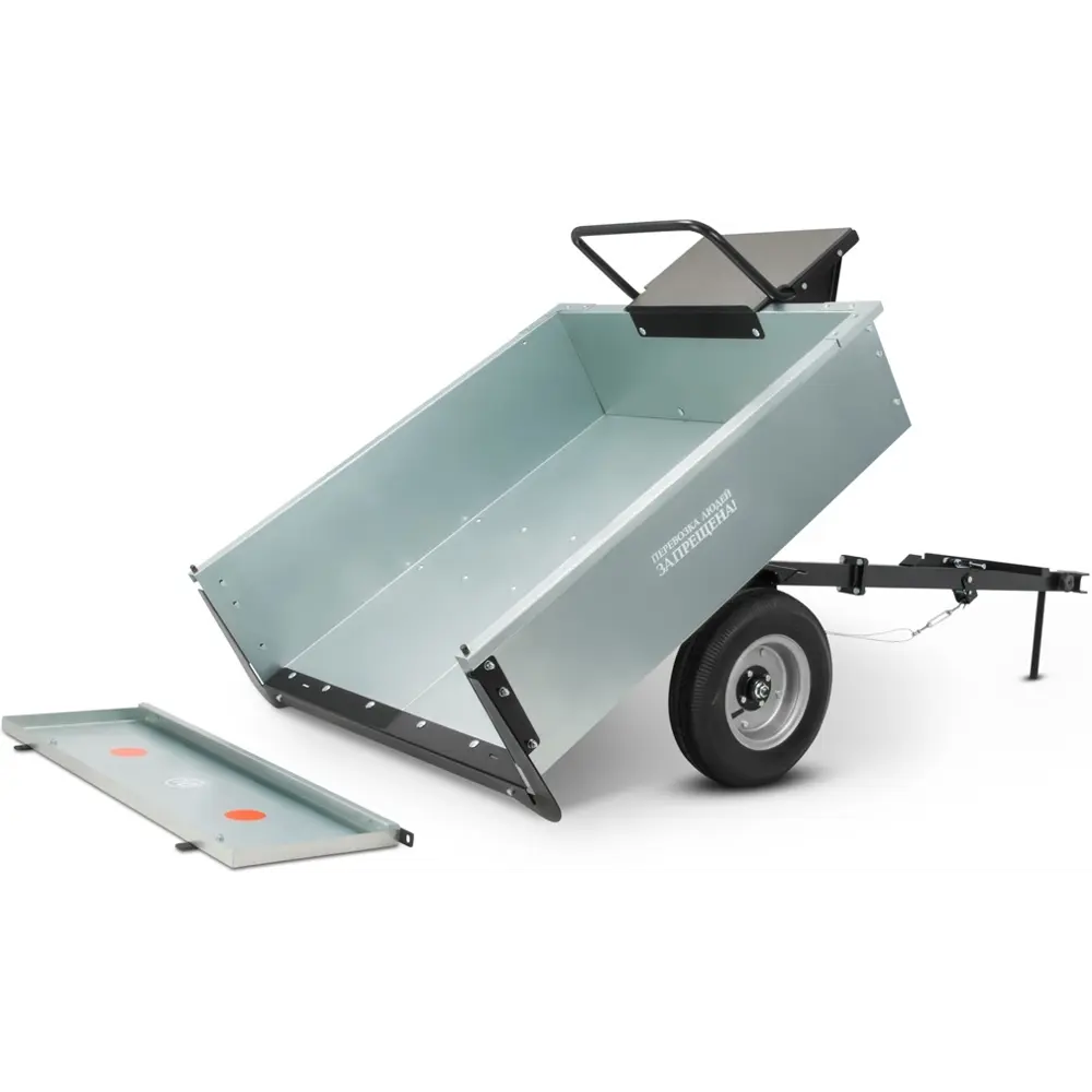 Прицеп для мотоблока Мобил К ТПМ-500-1 ПРО оцинкованный в упаковке STLM-2086832 - Вид №1