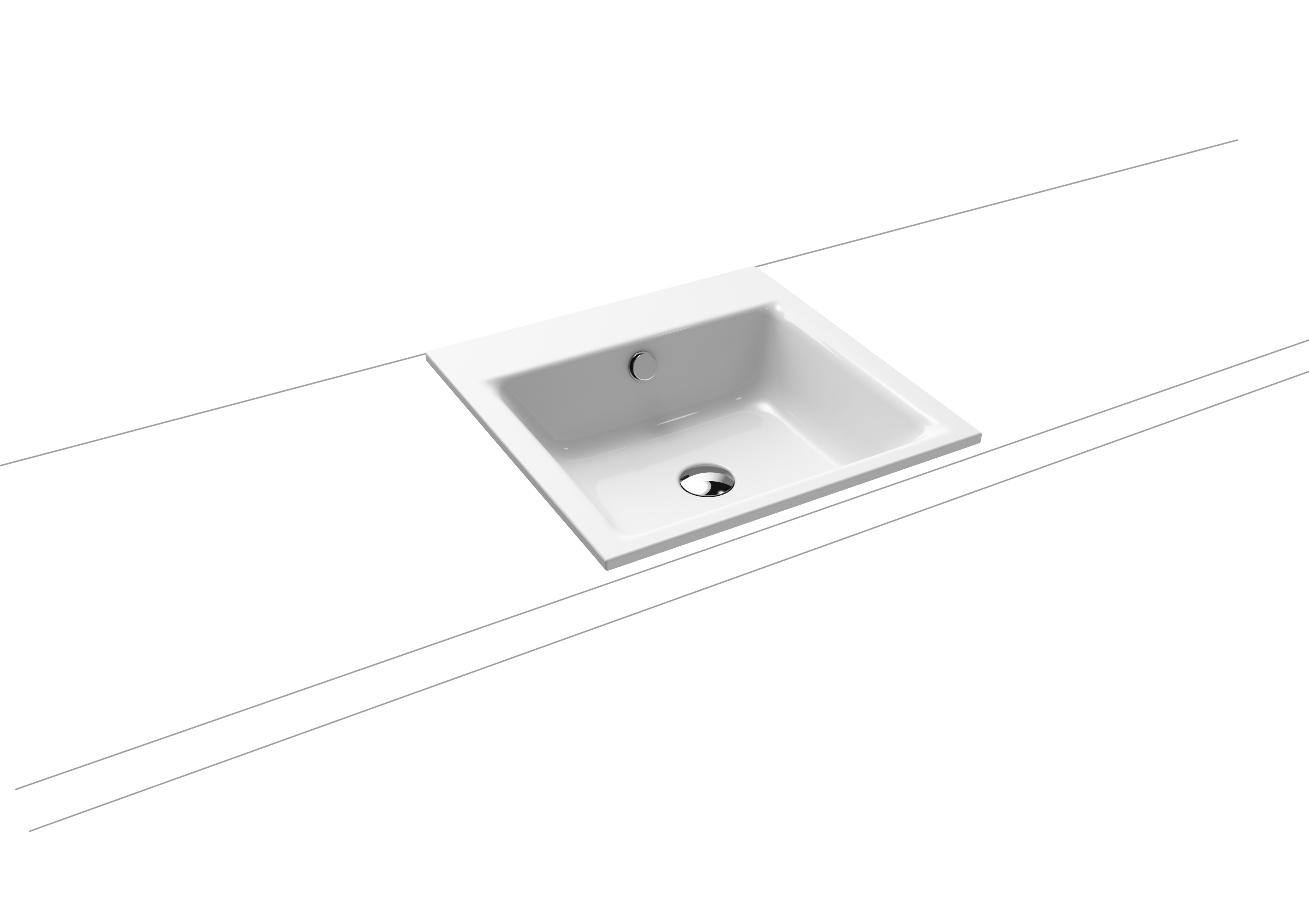 Умывальник KALDEWEI Сталь эмалированная 3152 178 черный 31523319178 - Вид №1