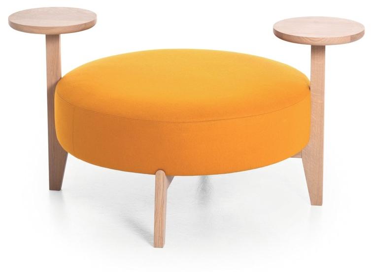 Very Wood Круглый пуф из ткани Isola sun-id-1368309 - Вид №1