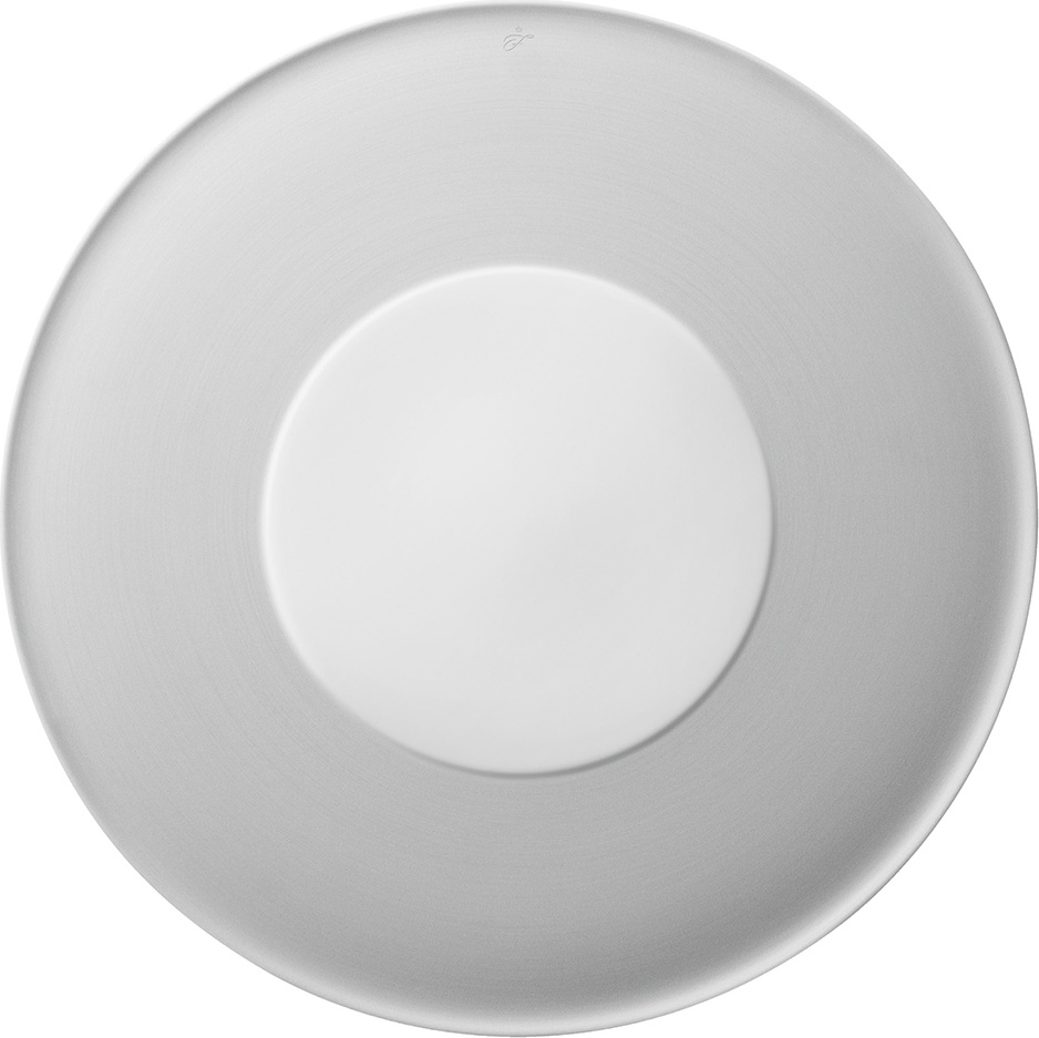 10543019 Furstenberg Тарелка с приподнятым центром Furstenberg "Гурме" 32см (матовый край) Фарфор 