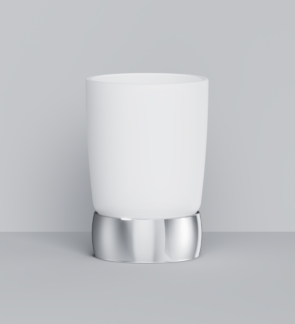 A3031300 Стеклянный стакан отдельностоящий хром шт AM.PM Sensation - Вид №3