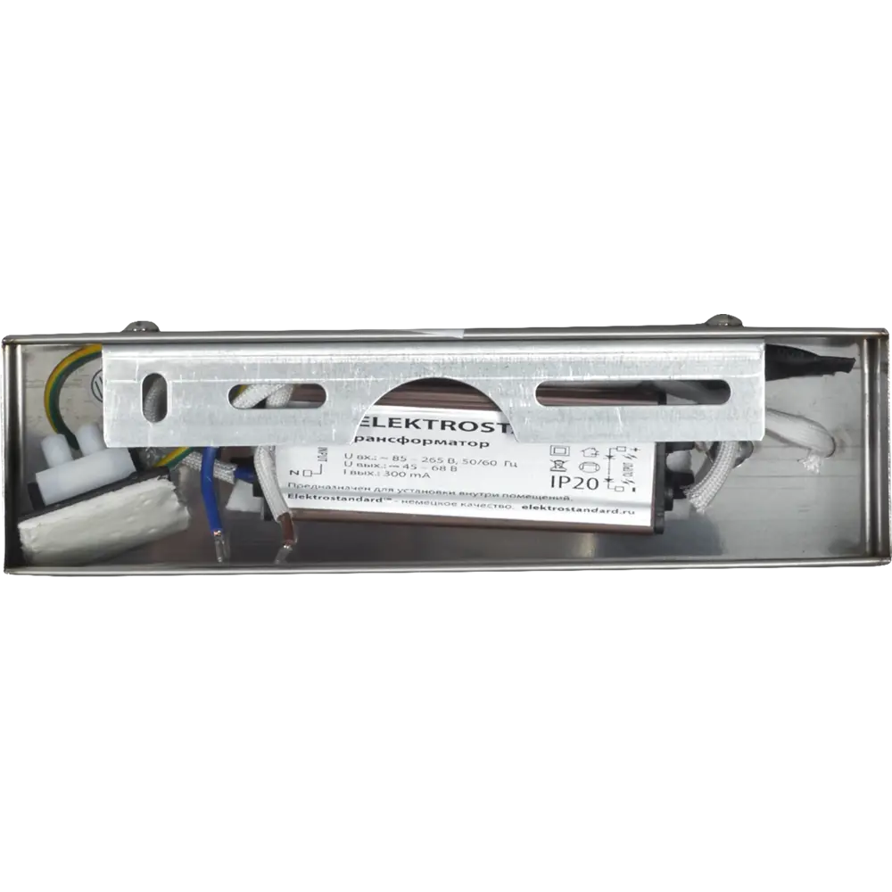 Настенный светильник светодиодный Wave, белый свет, цвет хром Elektrostandard STLM-2038974 - Вид №4