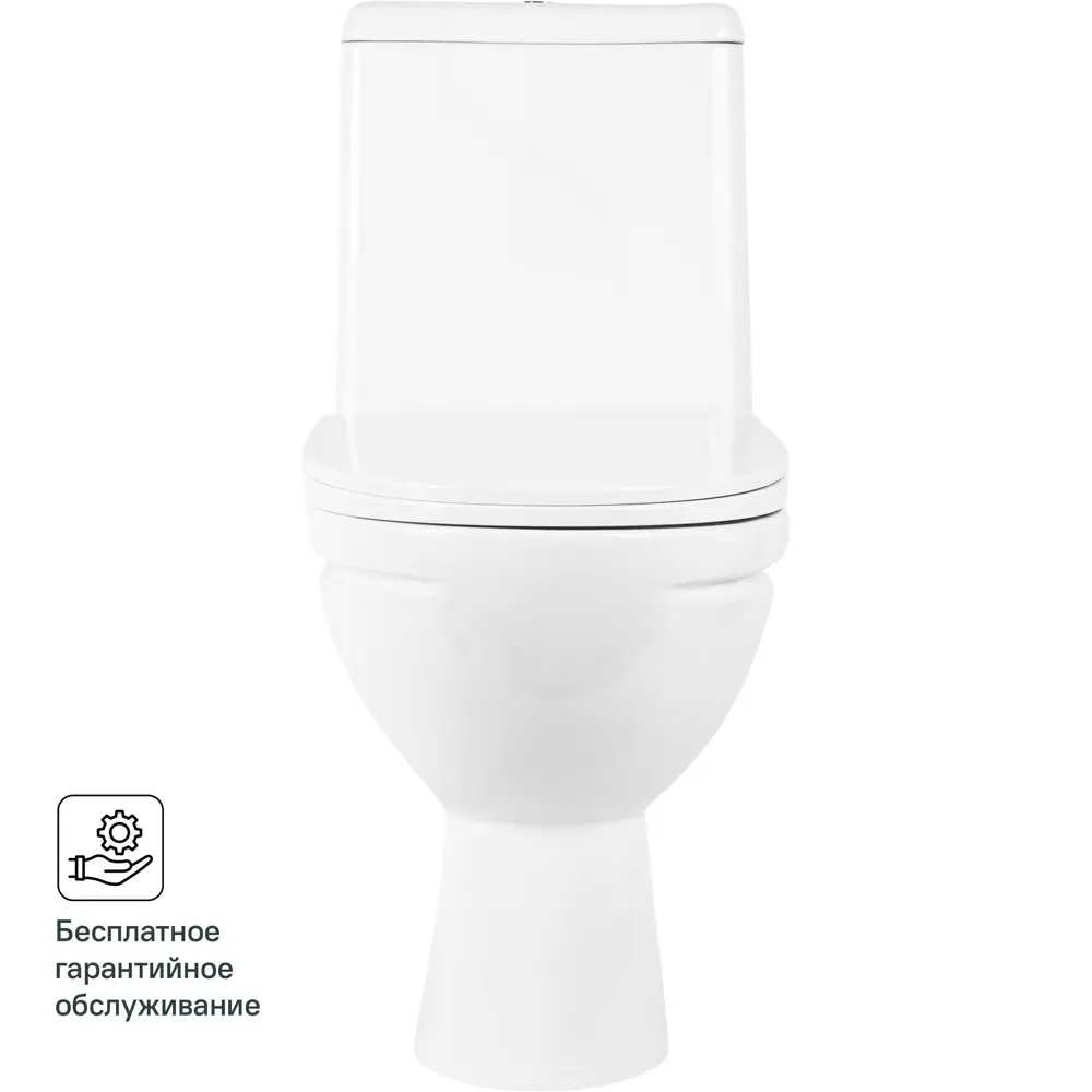 Унитаз-компакт Sensea Simple с двойным смывом и микролифтом 87471155 Симпл STLM-0073950