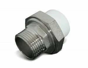 Муфта FV-PLAST с переходом на металл разьемная с НР 50х1"1/2