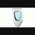 2809310000 Настенный писсуар, уринал с мушкой Duravit ME BY STARCK - Вид №1