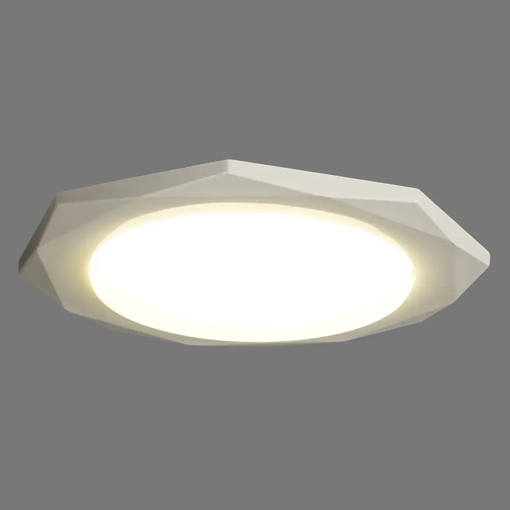 Светильник точечный встраиваемый G180 W 90 мм, 2.5 м², цвет белый Ambrella light STLM-2017292 - Вид №2