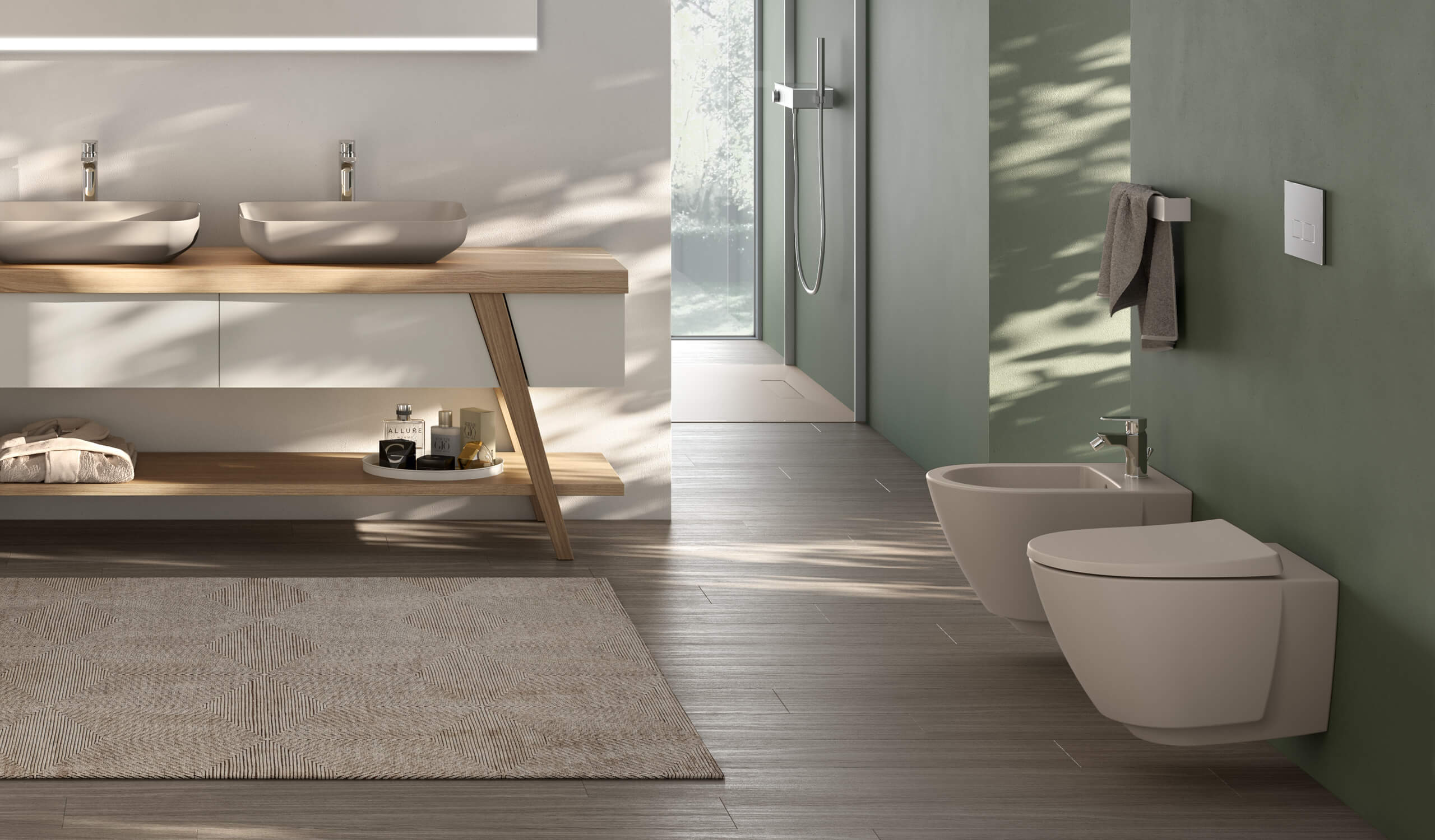 Керамическое подвесное биде Gruppo Geromin мода ARCH-00107621 - Вид №3