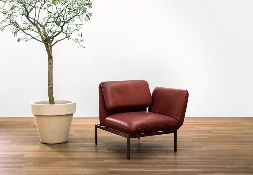 brühl Съемное кожаное кресло для отдыха Roro sun-id-1449456 - Вид №6