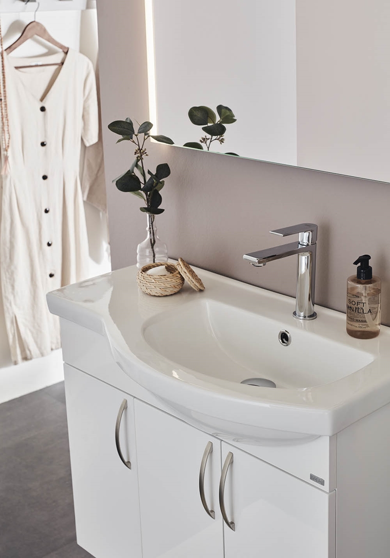 1327 Ручка Fix C-C 128, Хром Noro  Хром  - Вид №1