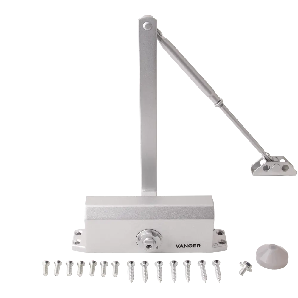 Доводчик дверной Vanger DC-120SL, до 120 кг, цвет серебро STLM-2179140 - Вид №1