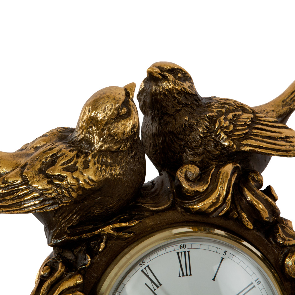 43012 Часы настольные Нежность Бронза BOGACHO 4627163961656 - Вид №6