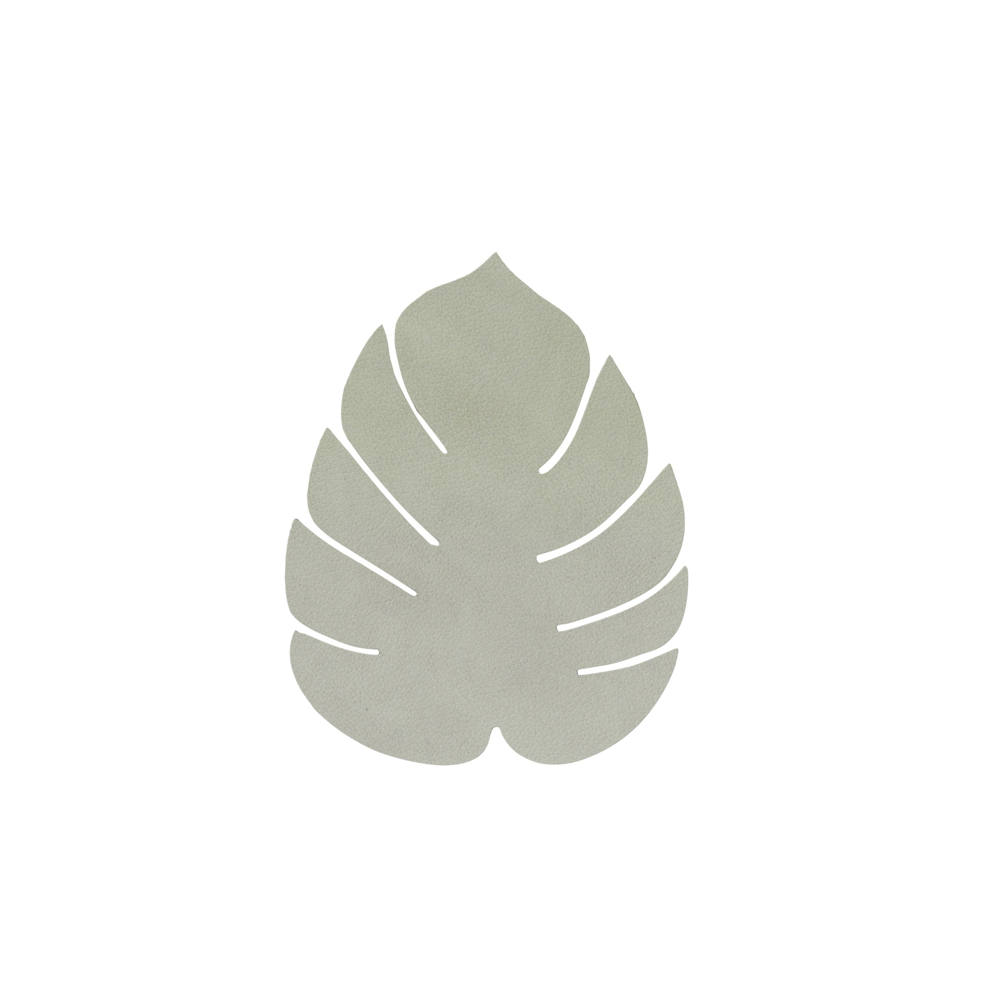 989964 Nupo olive green подстаканник лист монстеры 14х12 см, толщина 1,6мм;LIND DNA 