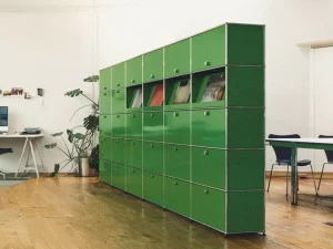 USM Высокий модульный офисный блок из металла Usm haller system