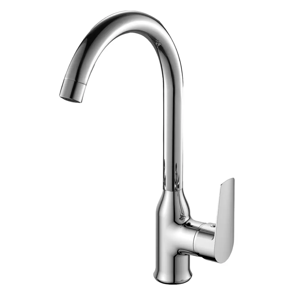 Смеситель для кухни S35-24, латунь, цвет серебристый 82966167 STLM-2169930 ROSSINKA SILVERMIX