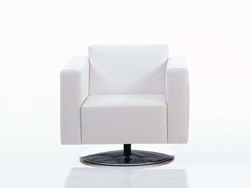 brühl Поворотное кожаное кресло с подлокотниками sun-id-1377848 - Вид №1