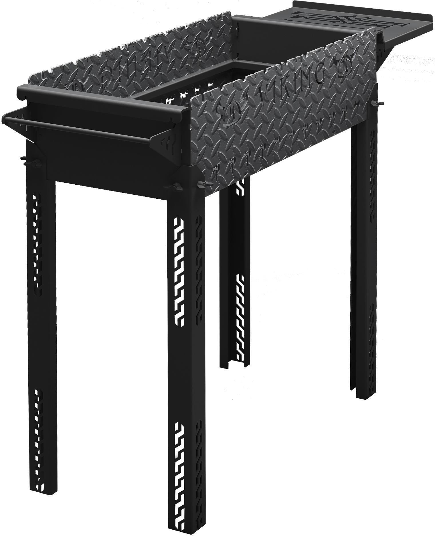 90262683 Мангал ВЗР2256-01 VikinG Black XL 810х360 см сталь STLM-0154371 GRILLUX