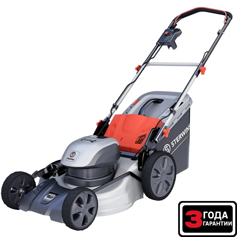 Газонокосилка электрическая самоходная Sterwins ELM2-46SP.4, 1800 Вт, 46 см STLM-2043776
