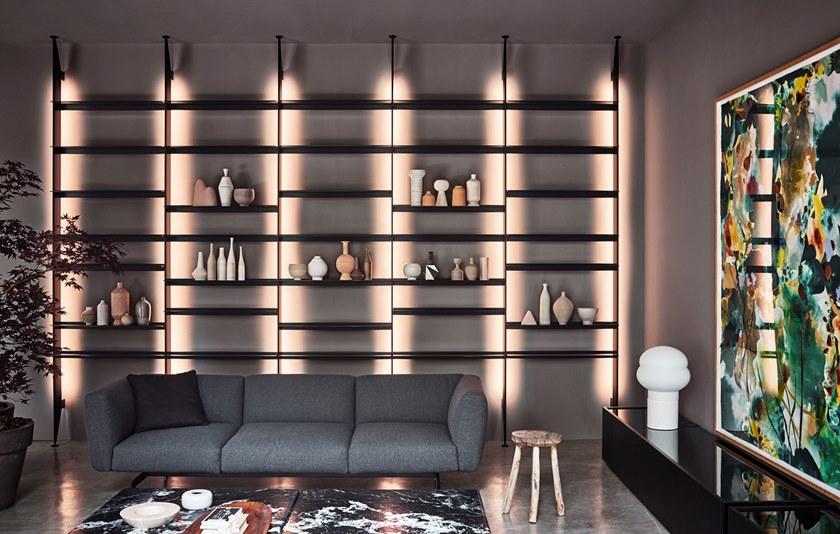 Cesar Кухня из стали и дерева с островом Intarsio sun-id-1468990 - Вид №10