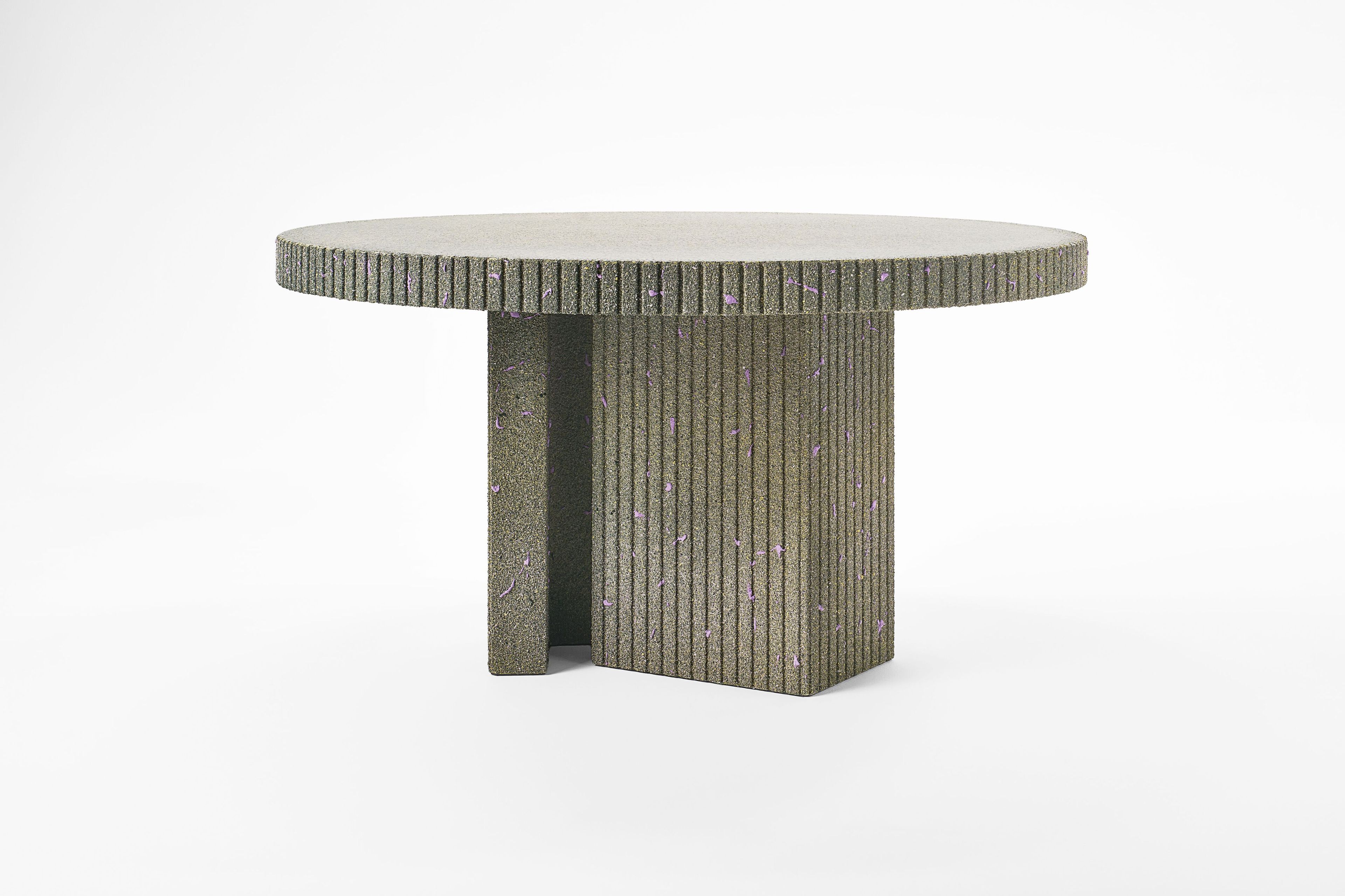 Круглый обеденный стол Cimento® Zaccaria ARCH-00100759 - Вид №1