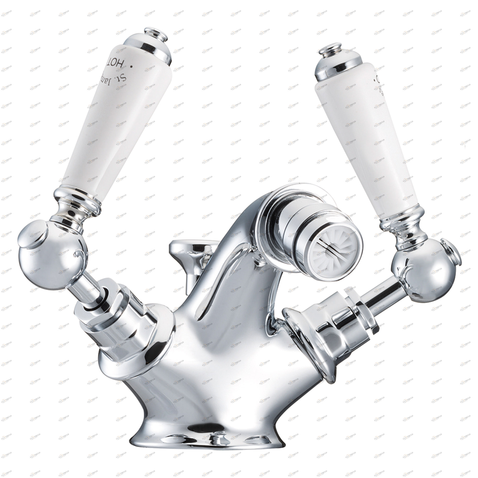 Traditional bathrooms Однорычажный смеситель для биде ASCOT Tb510.514.nk 