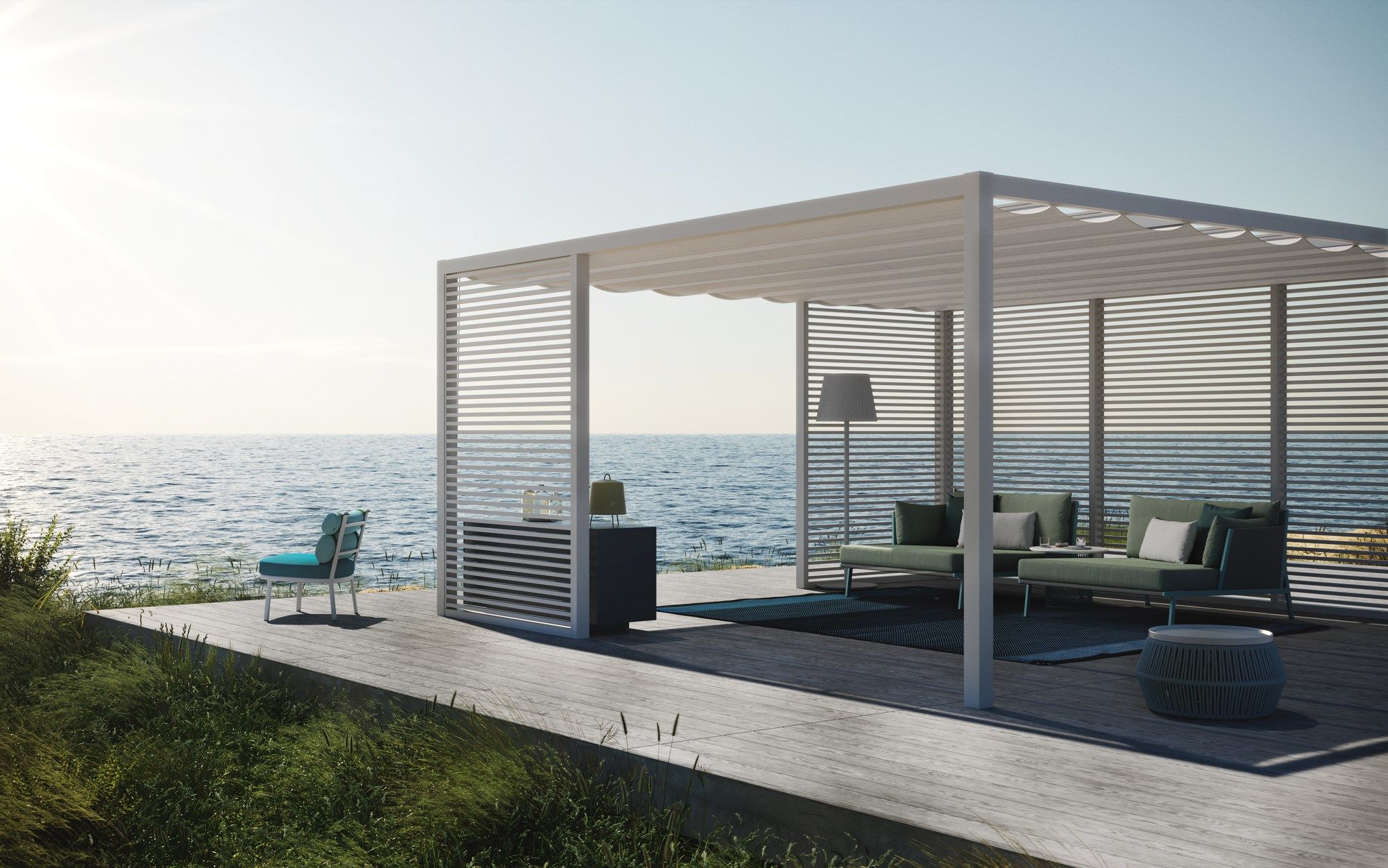 Ткань сад кровать Kettal Vieques ARCH-00132080 - Вид №3