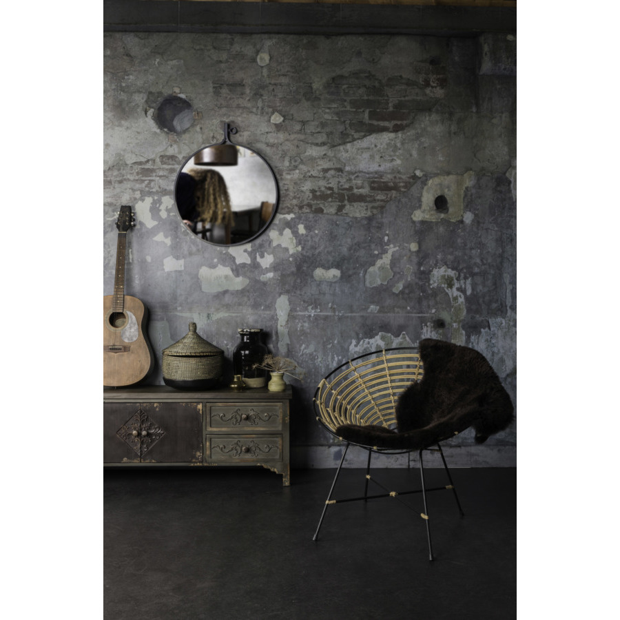 Кресло Kubu круглое Dutchbone 1100229 - Вид №2