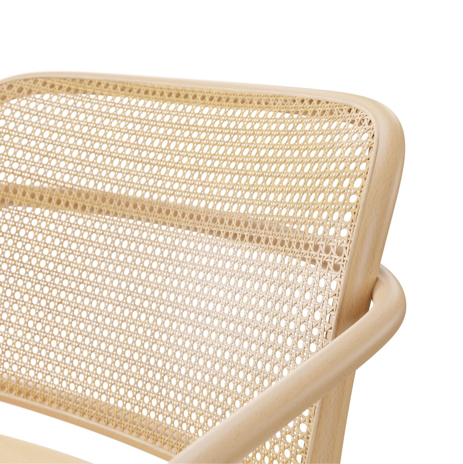 Венское соломенное кресло с подлокотниками с мягким сиденьем TON 811 ARCH-00053487 - Вид №10