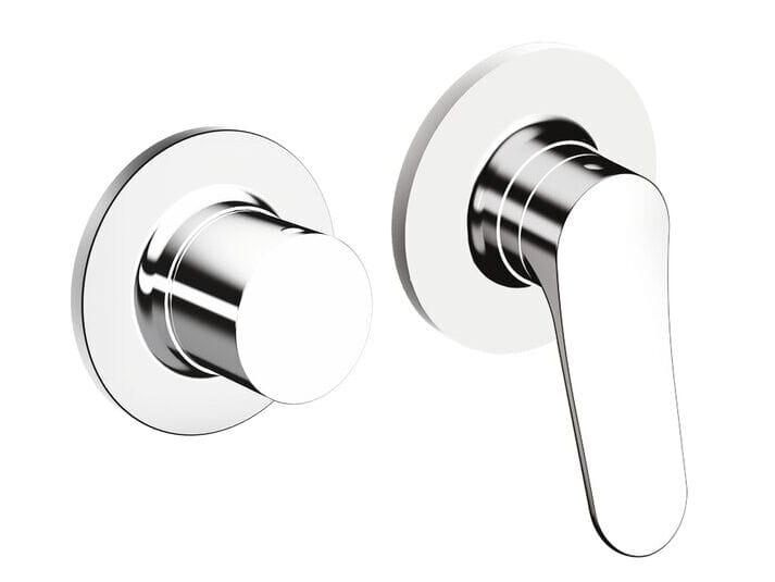 Однорычажный смеситель для душа / ванны с 2 отверстиями и переключателем CRISTINA Rubinetterie бочка ARCH-00123966 - Вид №1