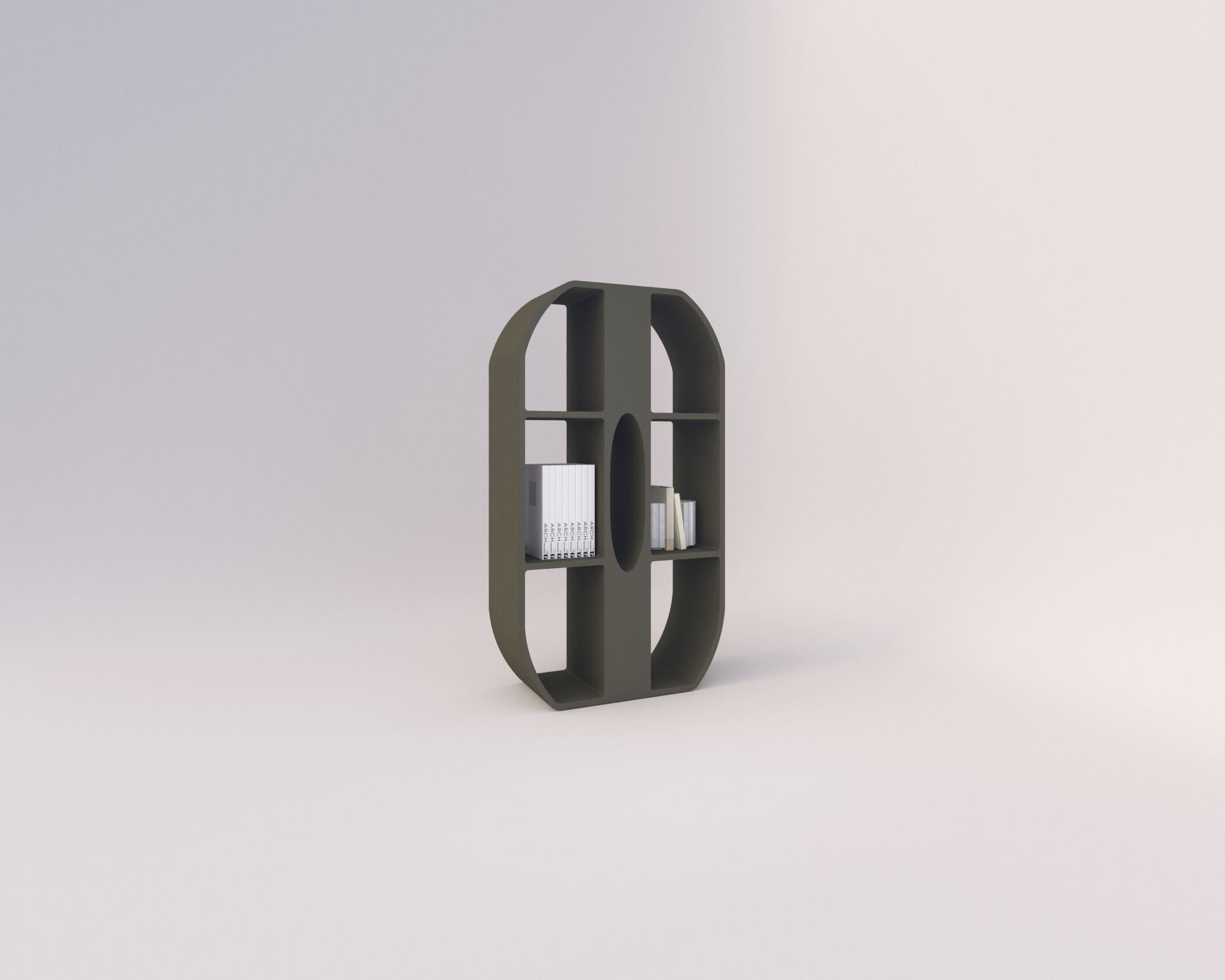 Мебель контейнеры в бетонной конструкции Voltan 555 ARCH-00021949 - Вид №117