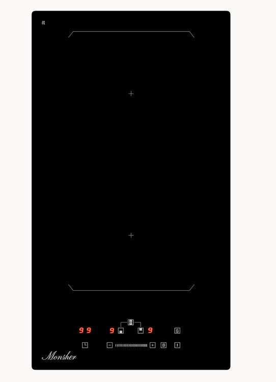 9121462 Индукционная варочная поверхность Monsher MHI 3011 STDN-0046116 - Вид №1