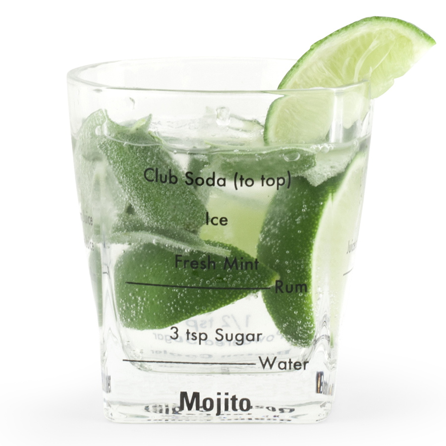 GL11 Набор низких стаканов, 4 шт 235 мл Kikkerland  - Вид №2