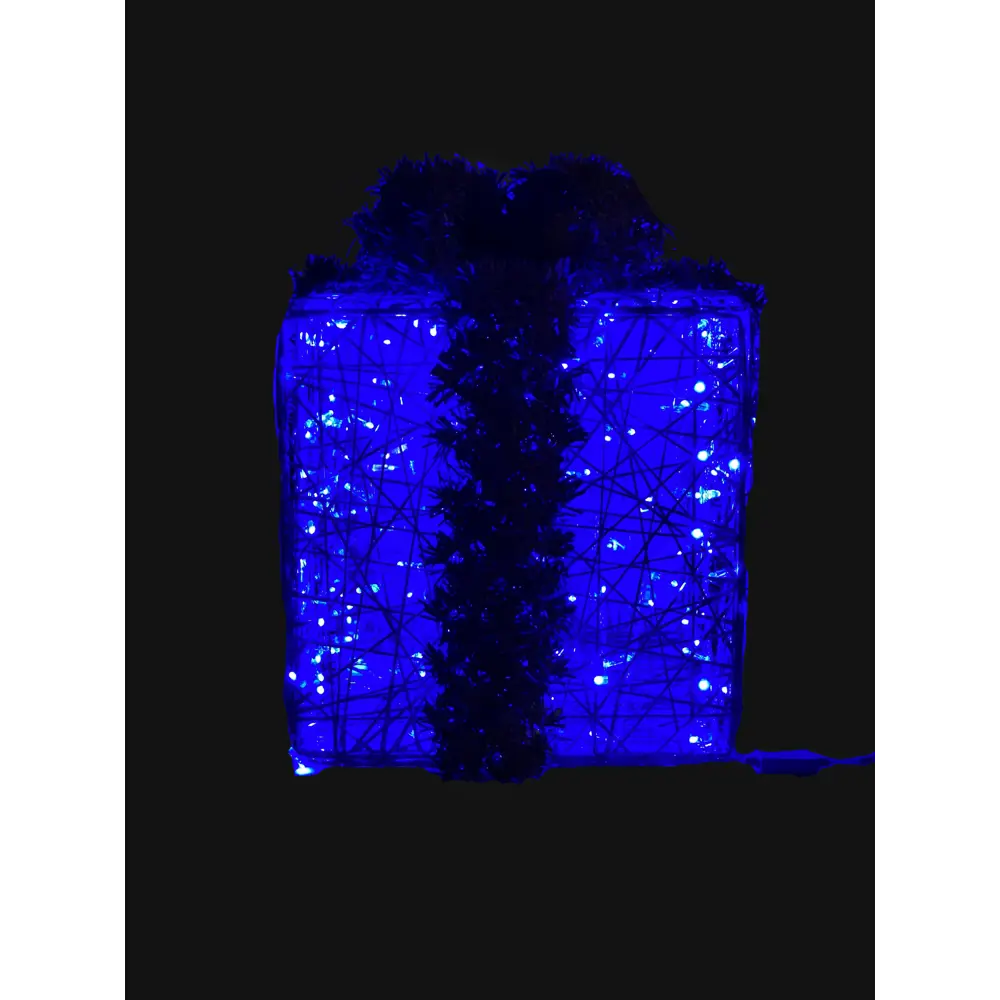 Электрическая светящиеся фигура Подарок 400 LED 180x180x180 см теплый белый свет 86164003 STLM-2202754 AJURIO  - Вид №8