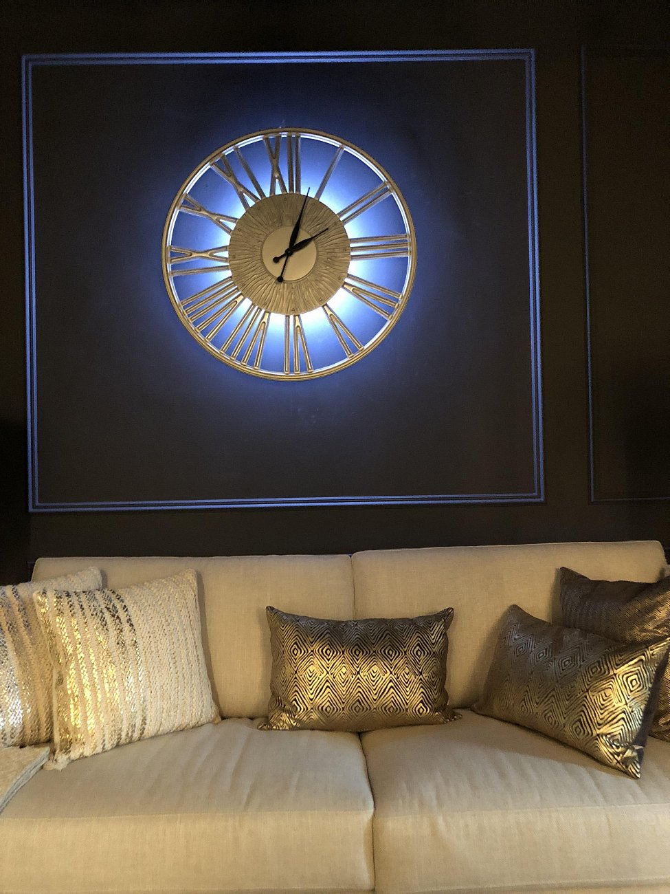 Часы настенные круглые серебро Graceful IN SHAPE CRACEFUL 00-3860065 Серебро  - Вид №3