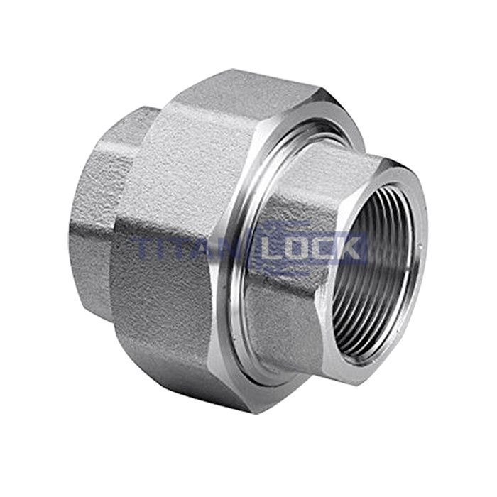 Американка нержавеющая (AISI304) 1/4", ВР/ВР TL025UFF TITAN LOCK 