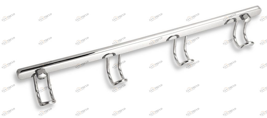 Крючок четверной Novaservis Metalia Wire programme 6043.0 хром 60430