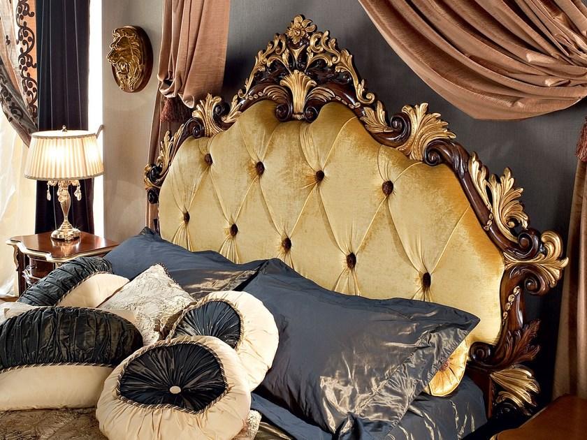 Modenese Gastone Двуспальная кровать с высоким изголовьем с тафтинговым изголовьем Bella vita sun-id-1458081 - Вид №3