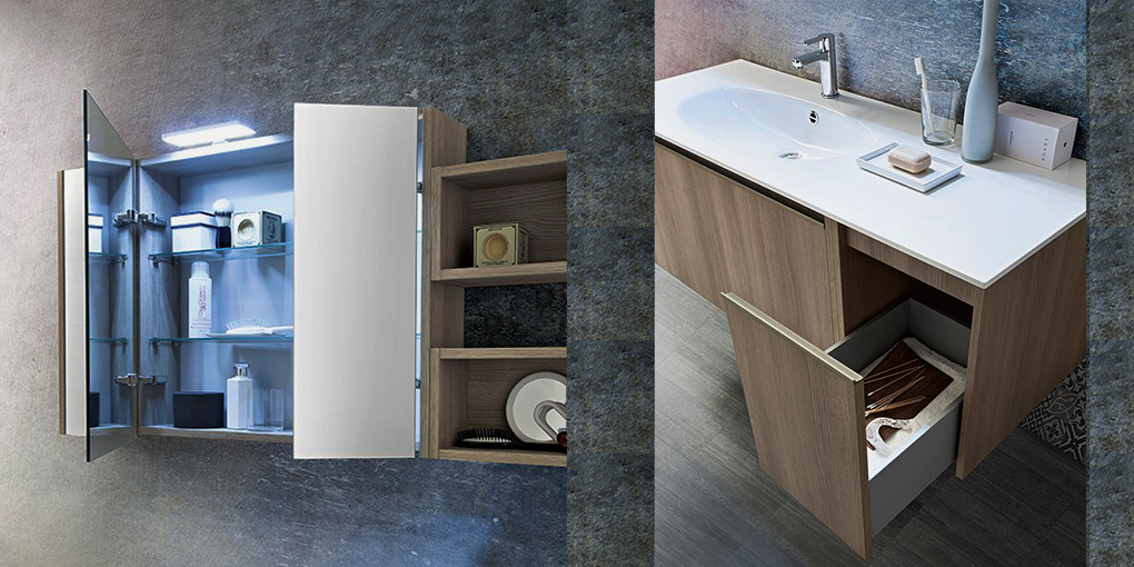 Комплект мебели для ванной комнаты Movida 11/13 Cerasa Movida MOVIDA1113 - Вид №1