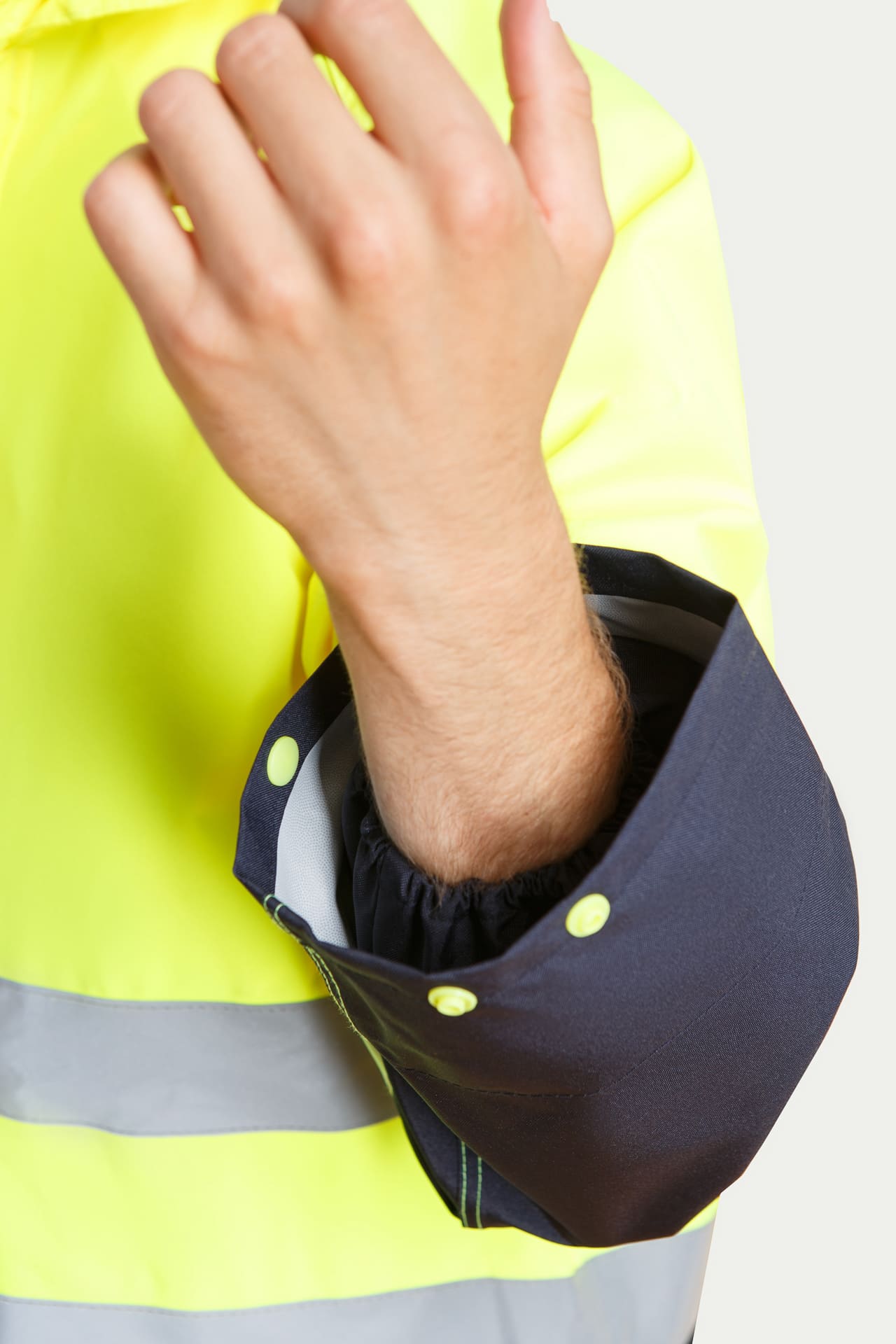 5040613 Плащ Альбатрос + УЦЕНКА лимонный темно-синий  Непромокаемая спецодежда  размер XL  - Вид №6