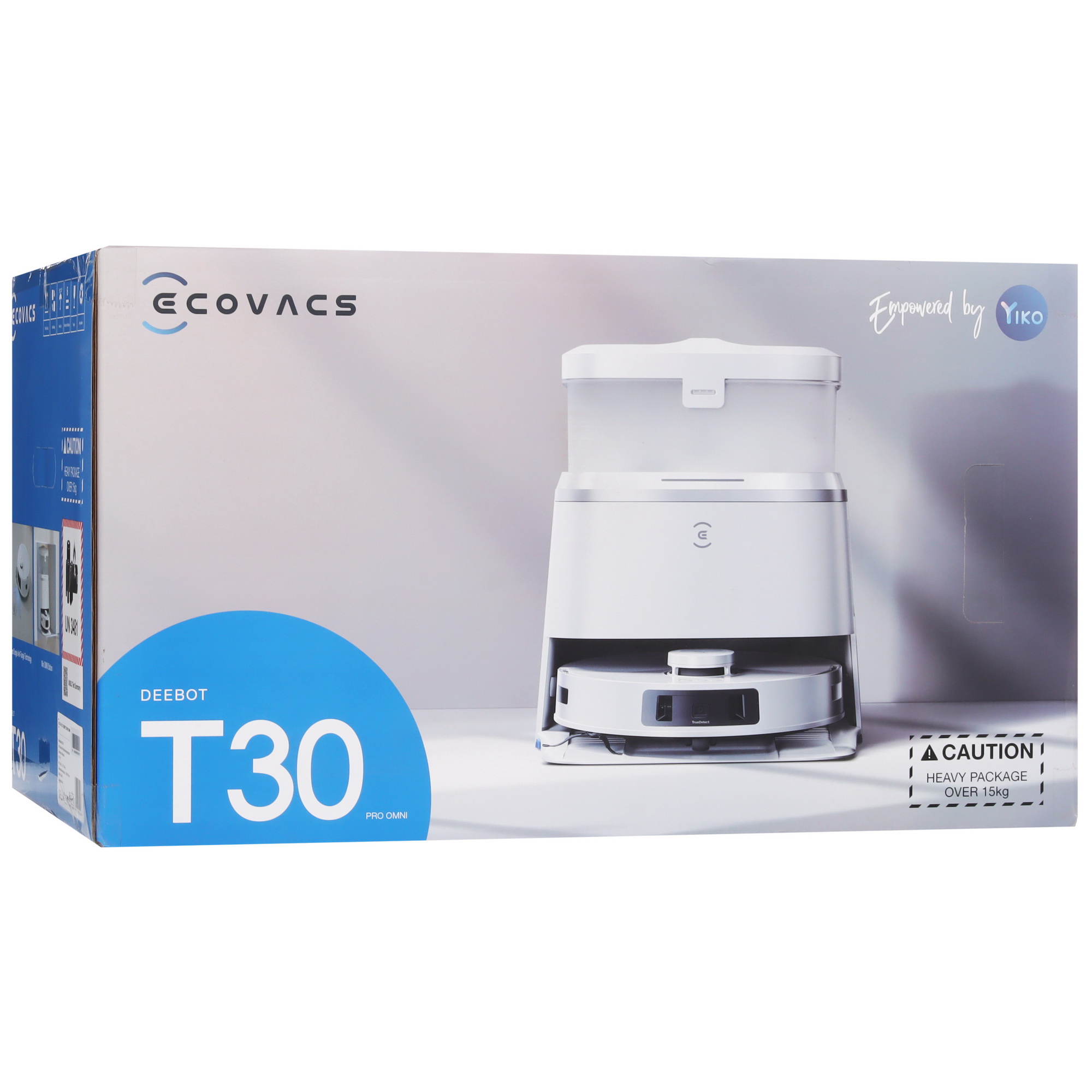 5456542 Робот-пылесос Ecovacs Deebot T30 Pro Omni белый STDN-0045653 - Вид №8